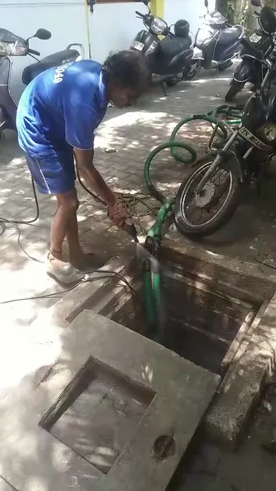 Sump cleaning process